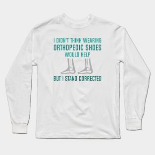 Orthopedic Shoes Long Sleeve T-Shirt